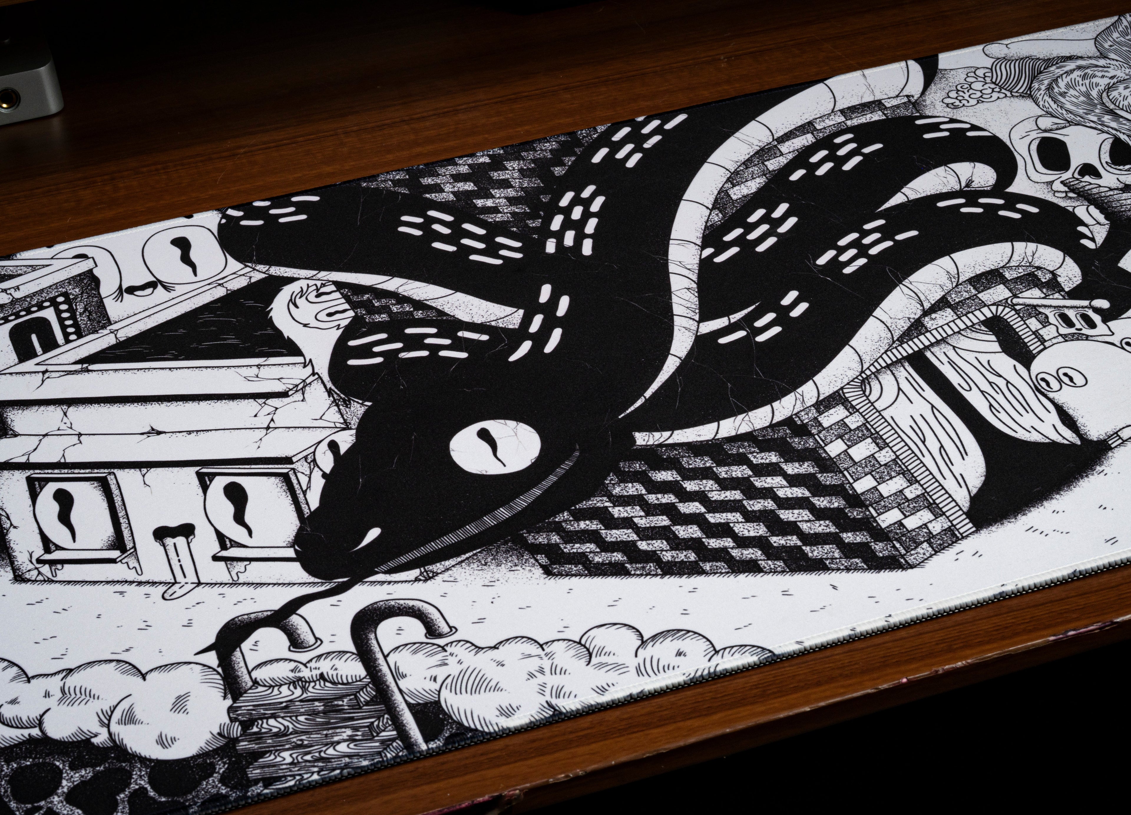 Dead Below Desk Mat